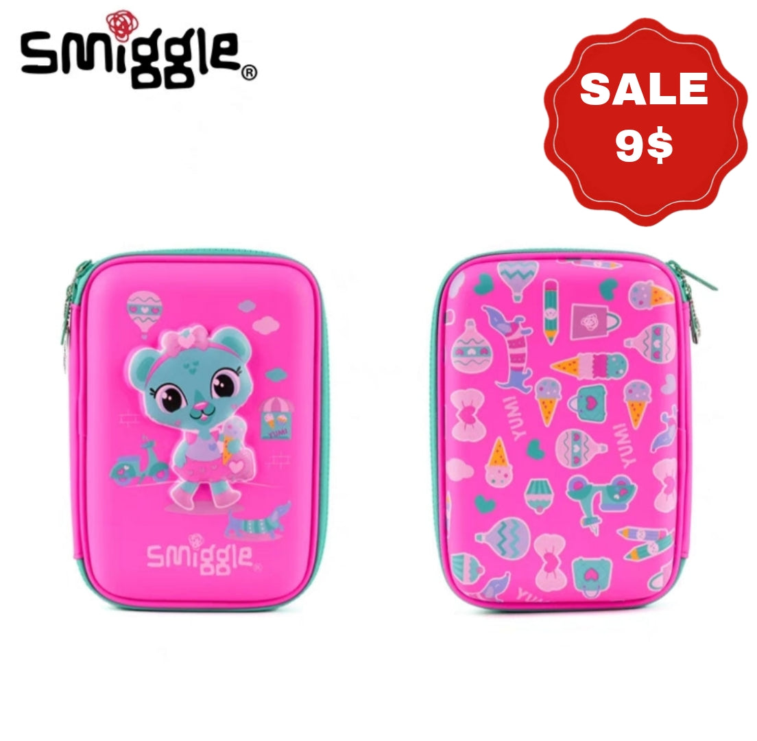 SMIGGLE Pencil Case pencil case  3D Hard Shell Large Capacity Case