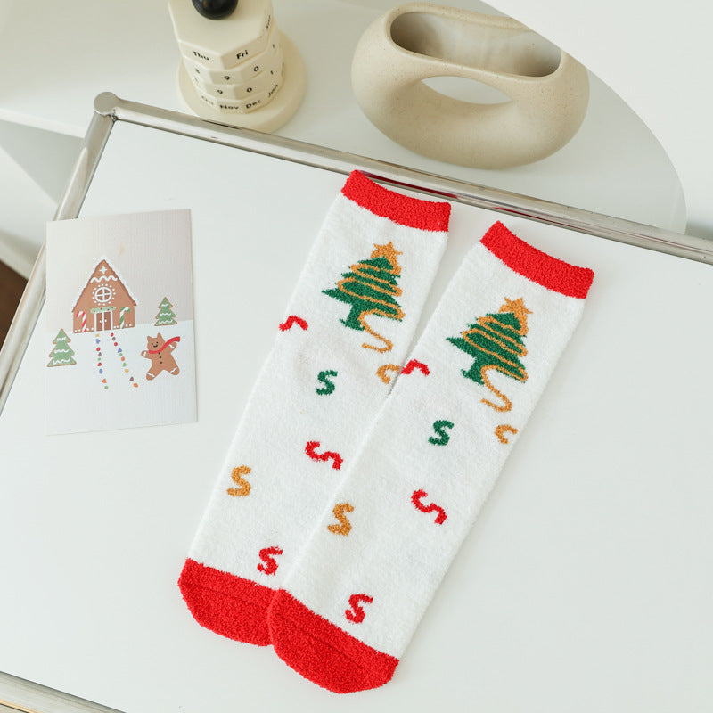 Christmas Cozy Warm Socks Size 35-39