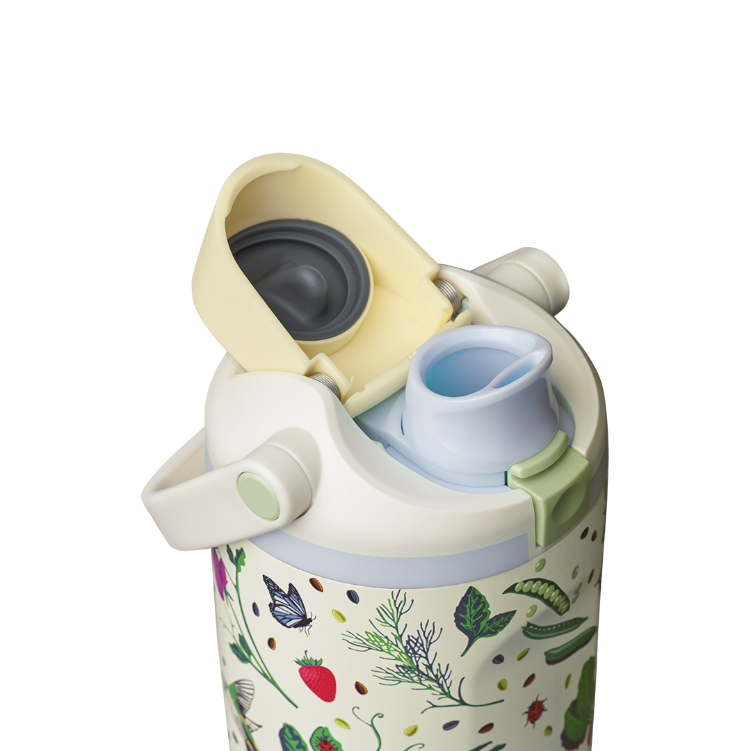 Owala tumbler Stainless Steel FreeSip Leak-proof Sway - Mother's Day Garden | 890ml