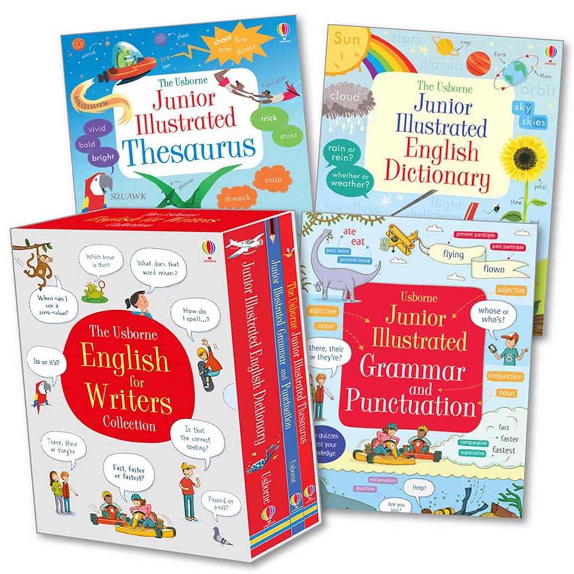 The Usborne Collection - English For Writers - 3 Books Set Hardcover | 7+