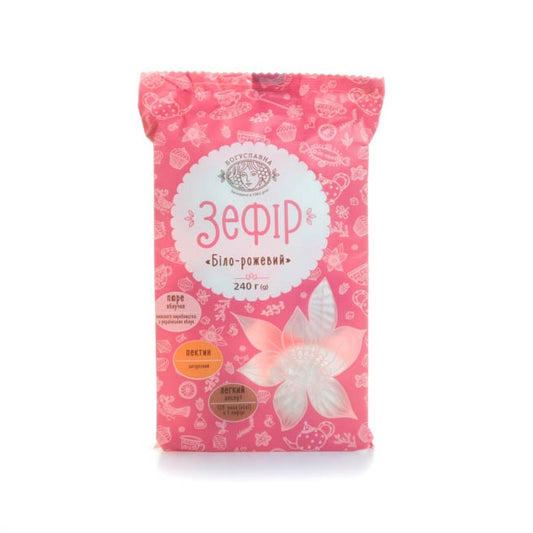 Marshmallow Bag Zefir Pink&White 240g