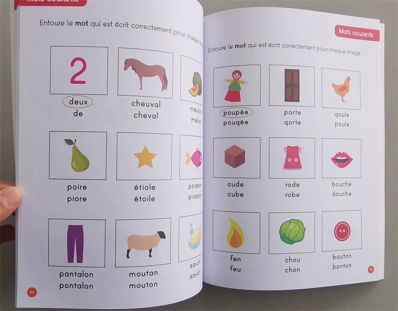 Mon Cahier D'exercices - Educational French Book | Soft Cover | 5+