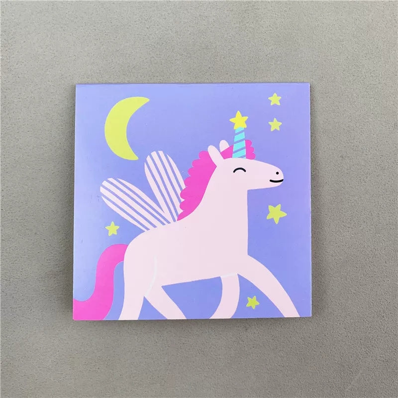 Coloring Notebook for Kids – Cute Pocket Drawing Books 4pcs