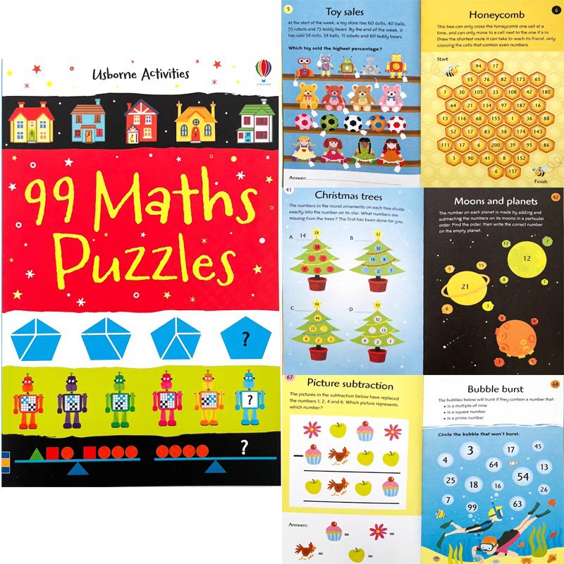 Usborn Activities Puzzle Books