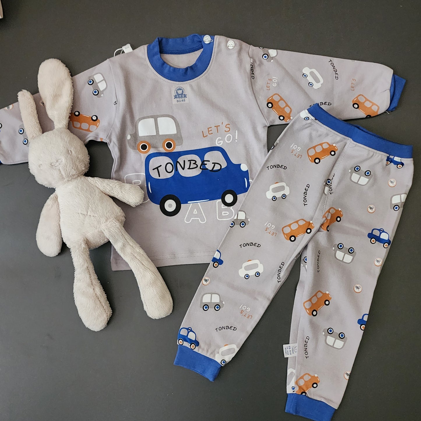 Pijama Set for Boys Cotton 1-2 years