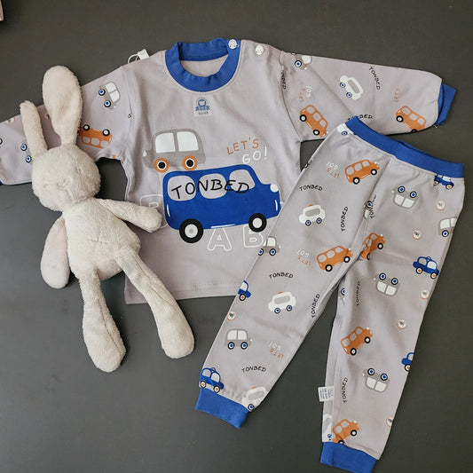 Pijama Set for Boys Cotton 1-2 years