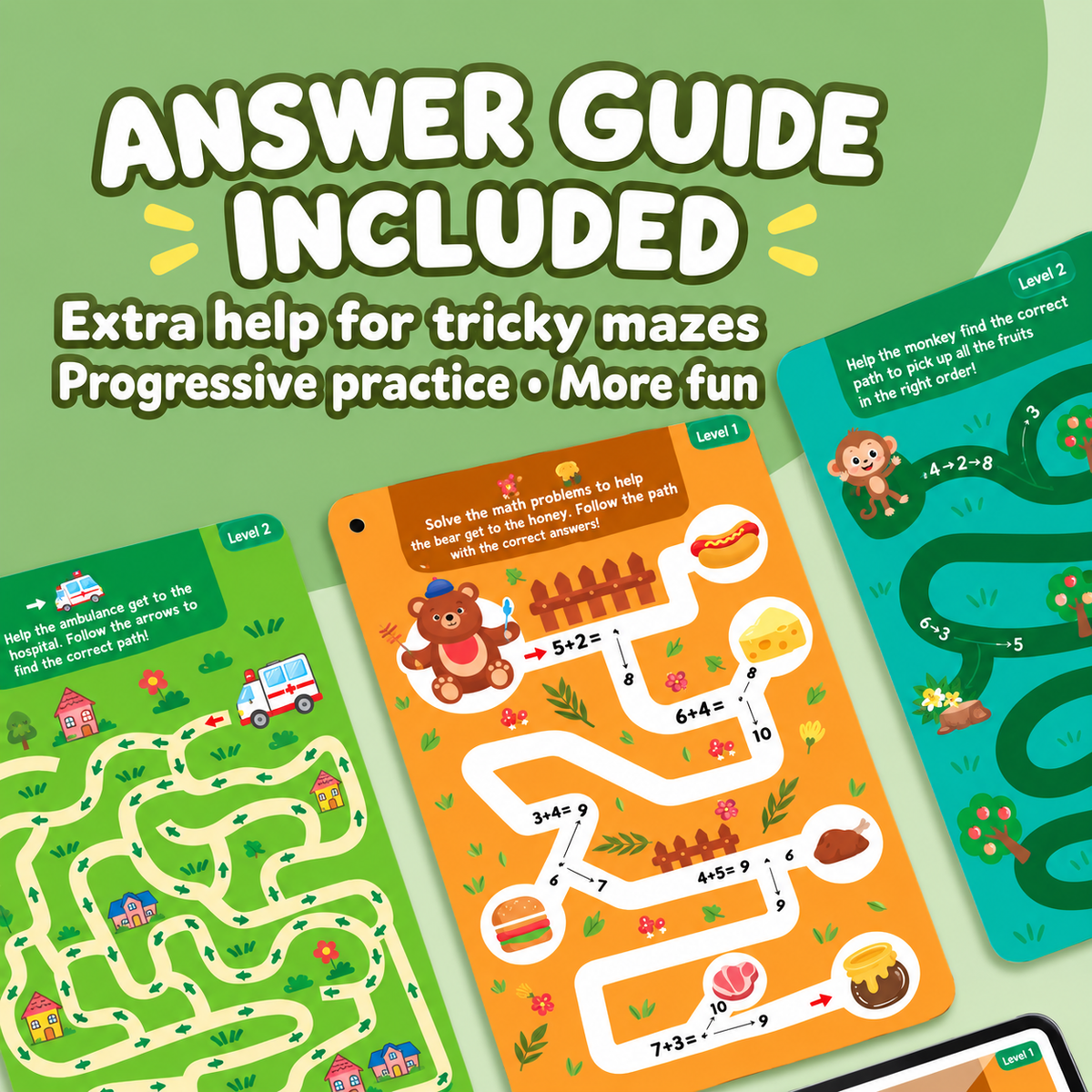Wipe-Clean Maze Cards for Kids | 3+