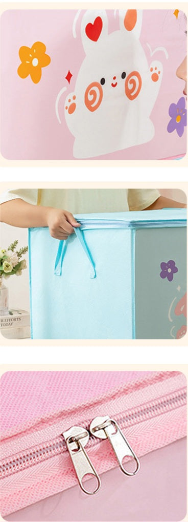 Cute Kids Storage Bag with Lid