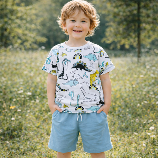 Cotton Dinosaur T-shirt For Kids (4 years)