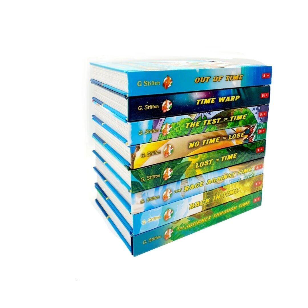 The Journey Through Time Geronimo Stilton - 8 Books Set | Hard Cover | 7+
