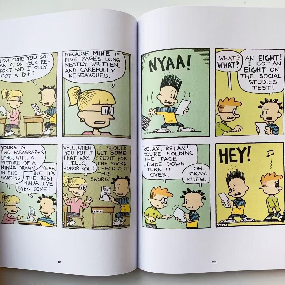Big Nate Comic Book Collection by Lincoln Peirce – 12 Books Set | Soft Cover | 8+