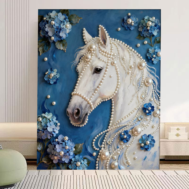 DIY 3D Pearl Bead Art Painting Kit | 30×40cm