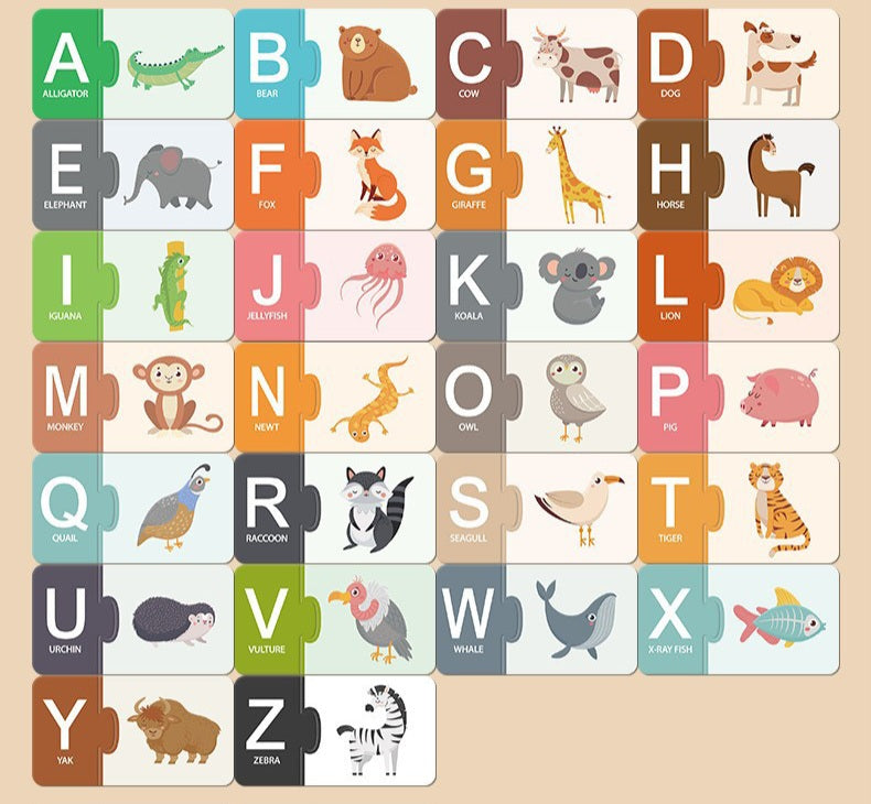 Kids Matching Puzzle Game – Letters or Numbers | 3+ | Size 17×18×4cm
