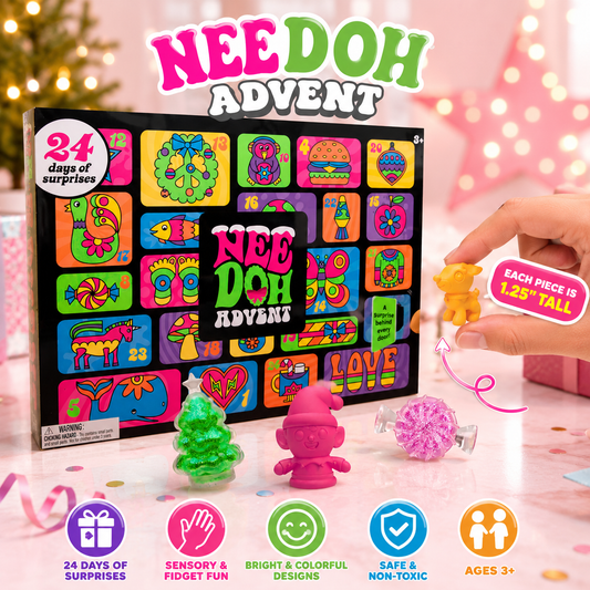 NeeDoh Advent Calendar – 24 Days of Surprises | 3+