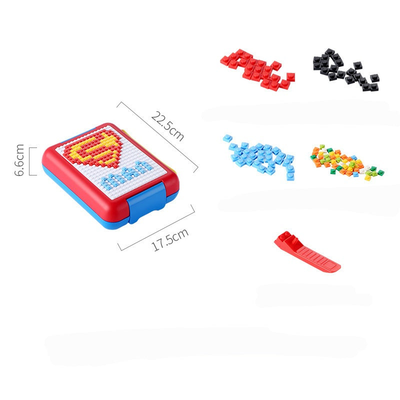 Lunch Box - Building Blocks | Fork & Spoon | 22.5×17.5×6.6cm
