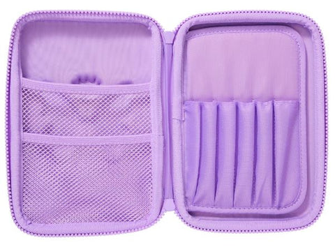 Smiggle Pencil Case | Hardtop | Purple Butterfly