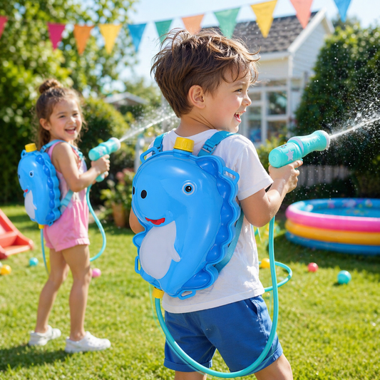 Backpack Water Gun | Dinosaur | 3+