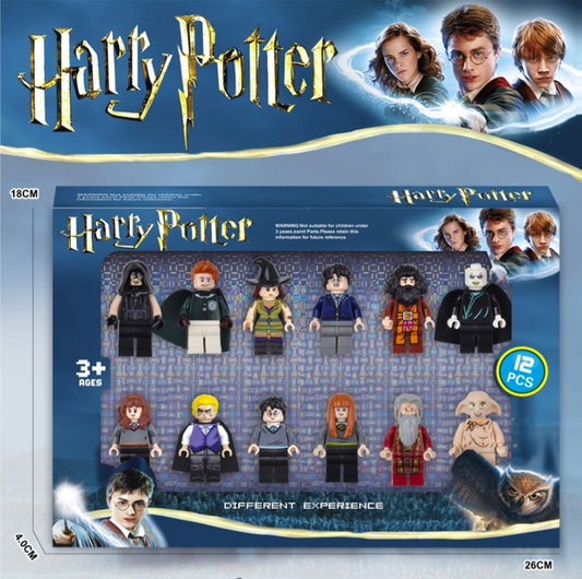 Hurry Potter Character Building Figures – 12 Pcs | 3+