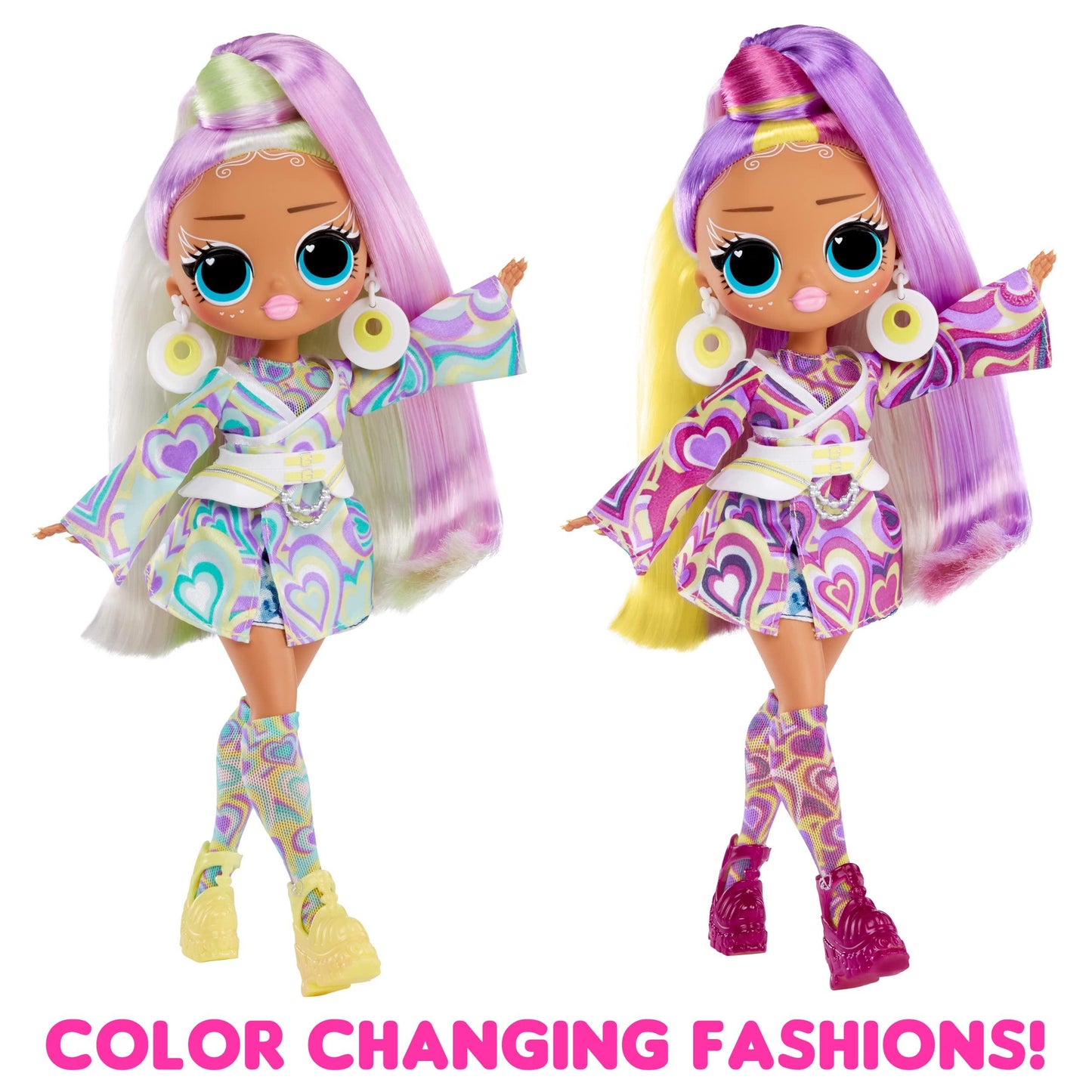 L.O.L. Surprise! OMG Sunshine Color Change Sunrise Fashion Doll - Multiple Surprises and Accessories