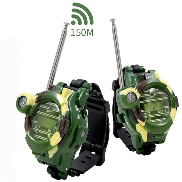 Army Walkie Talkie Watch Set – 2 Pcs
