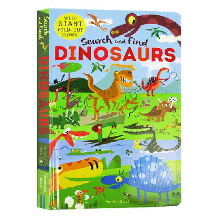Search And Find Books With Giant Fold-Out Scenes