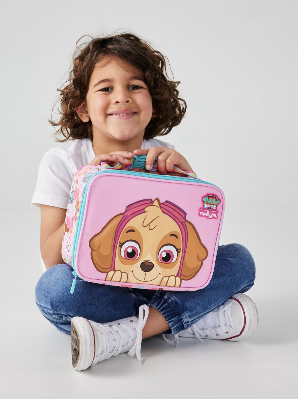 Smiggle Lunch Bag | Attach | Pink | Paw Patrol
