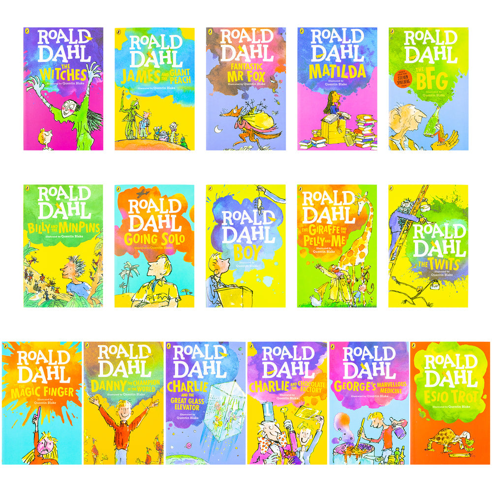 Roald Dahl Collection 24 Hardcover Books | Soft Cover | 6+