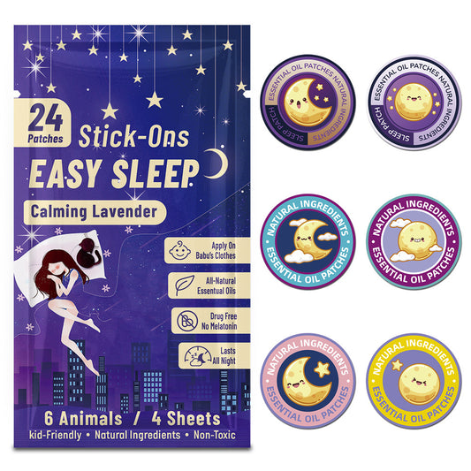 Sleep Support Patches Easy Sleep Calming Lavender 24 Pcs