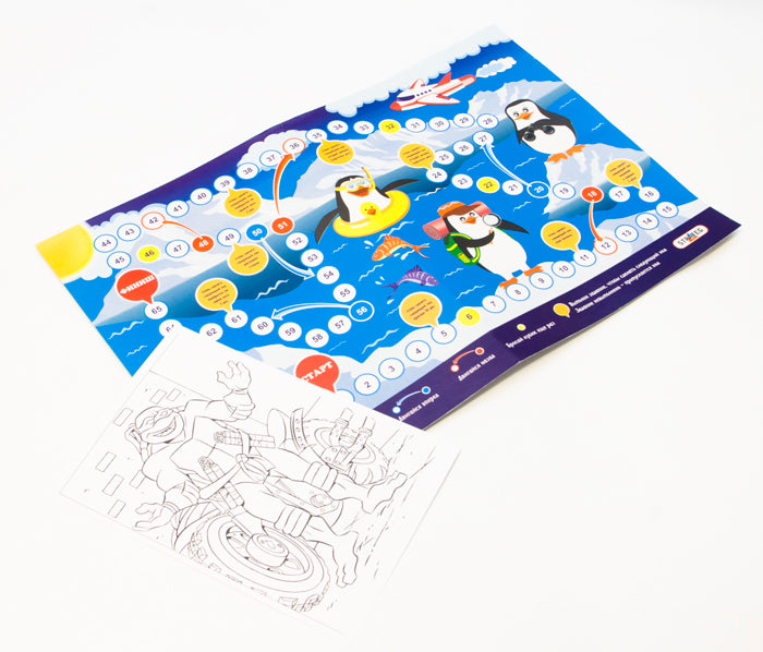 Penguin Adventure Board Game