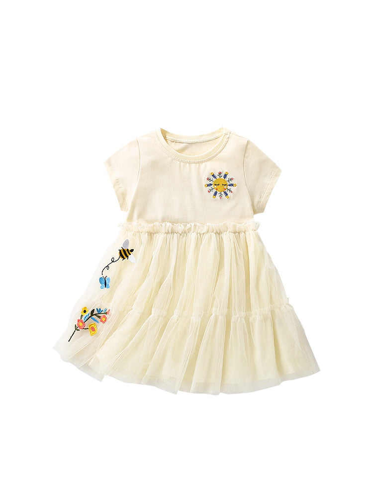 Girls Dress Flower - Soft Summer Wear(4-12y)