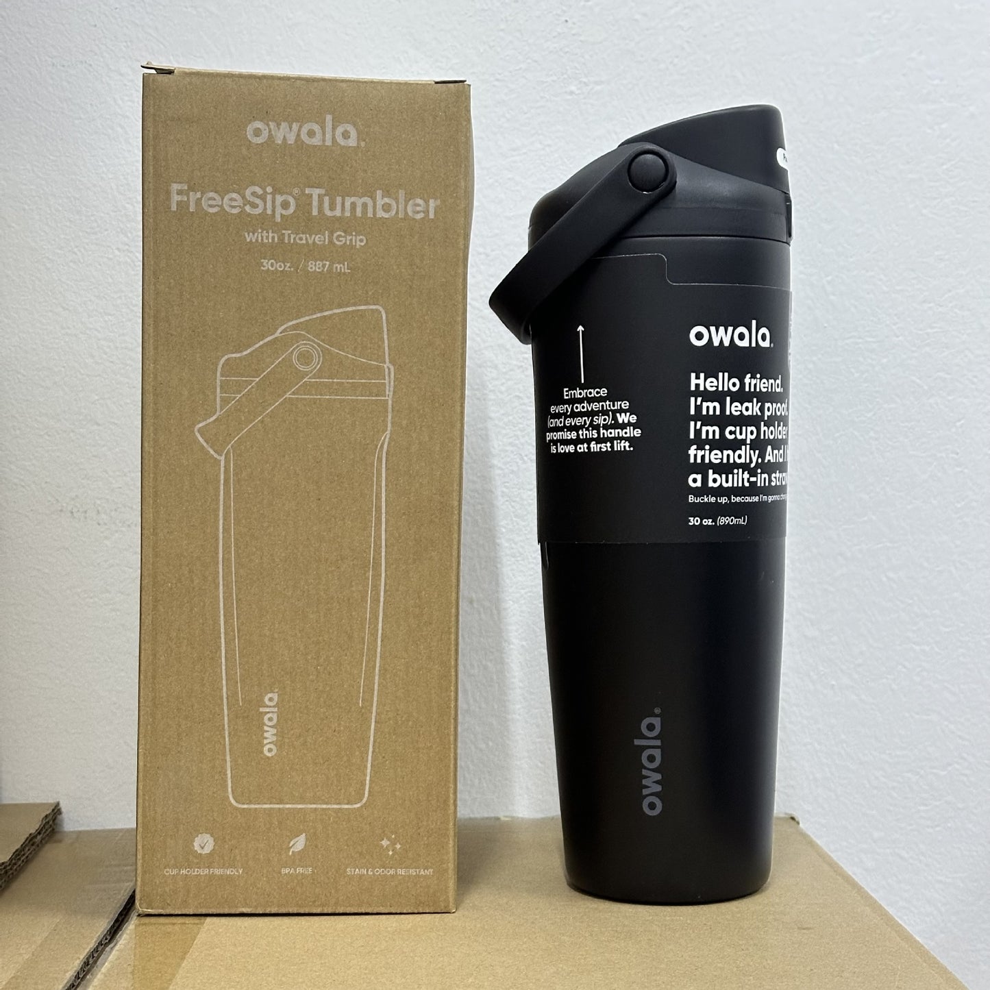 Owala Tumbler Stainless Steel Free Sip Leak-proof Sway 890ml