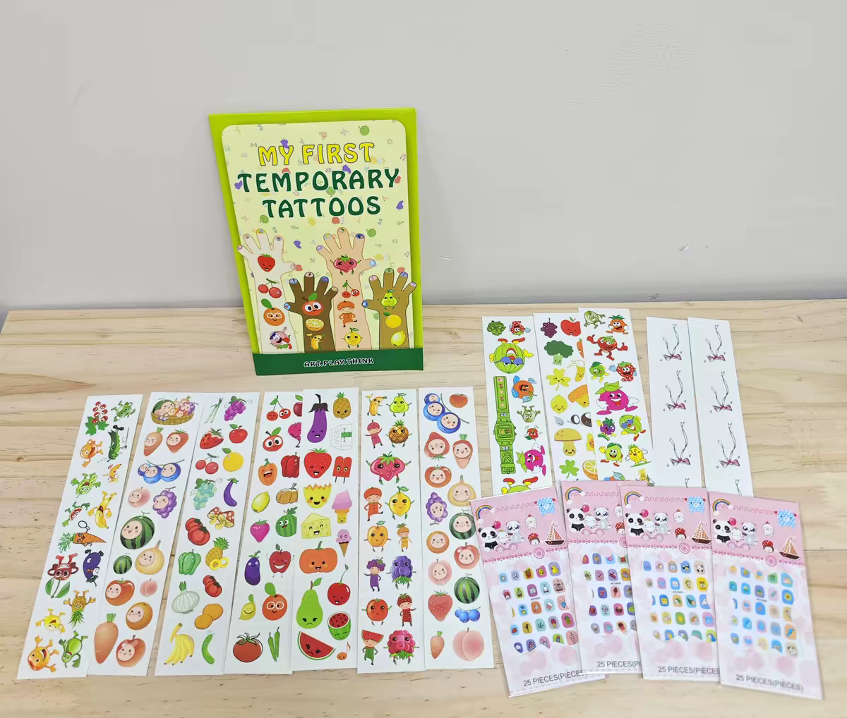 My First Temporary Tattoos | Tattoos & Nail Stickers for Kids