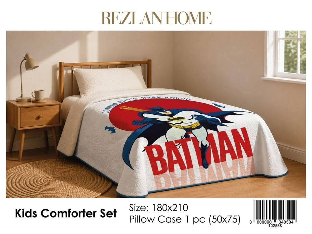 Kids Comfort Set - Cover Bed & Pillow Case | 180×120cm