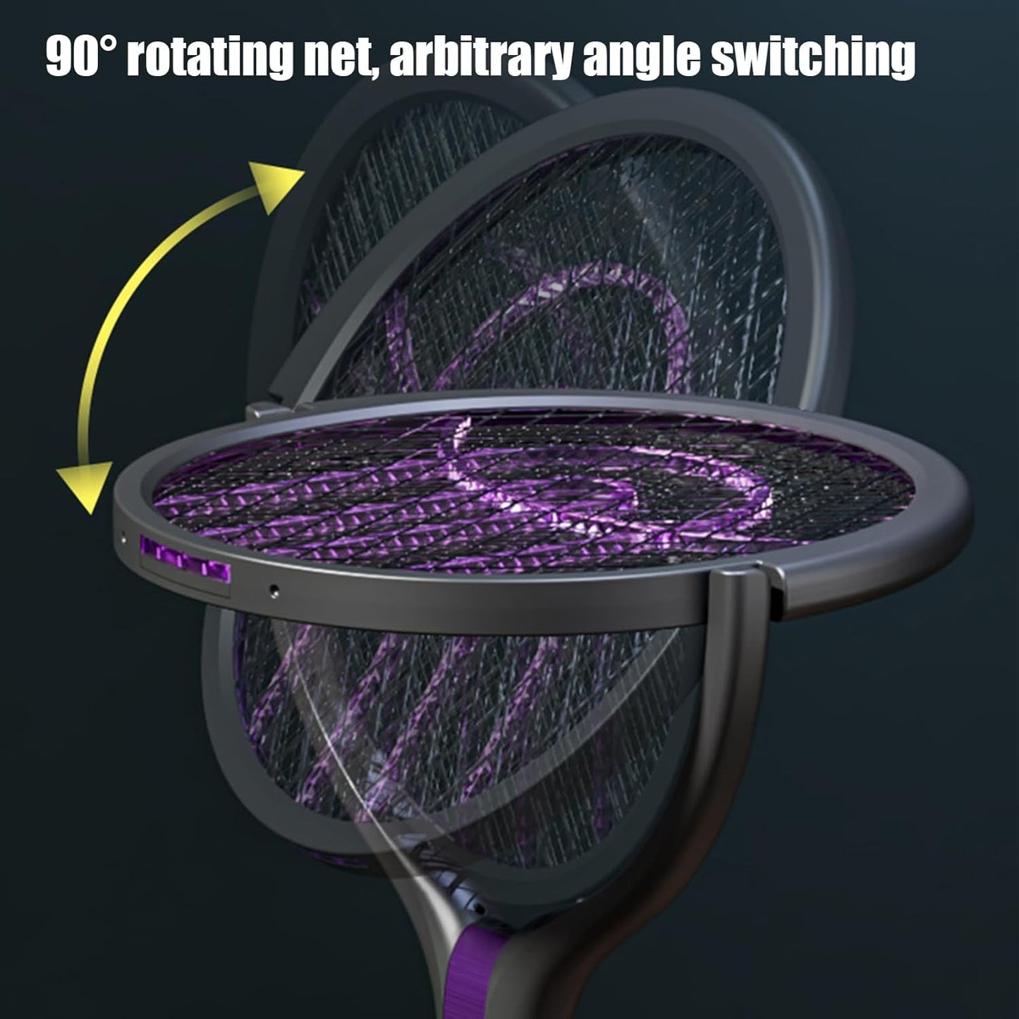 Electric Fly Swatter | 2800V Electric Fly Catcher Racket,USB