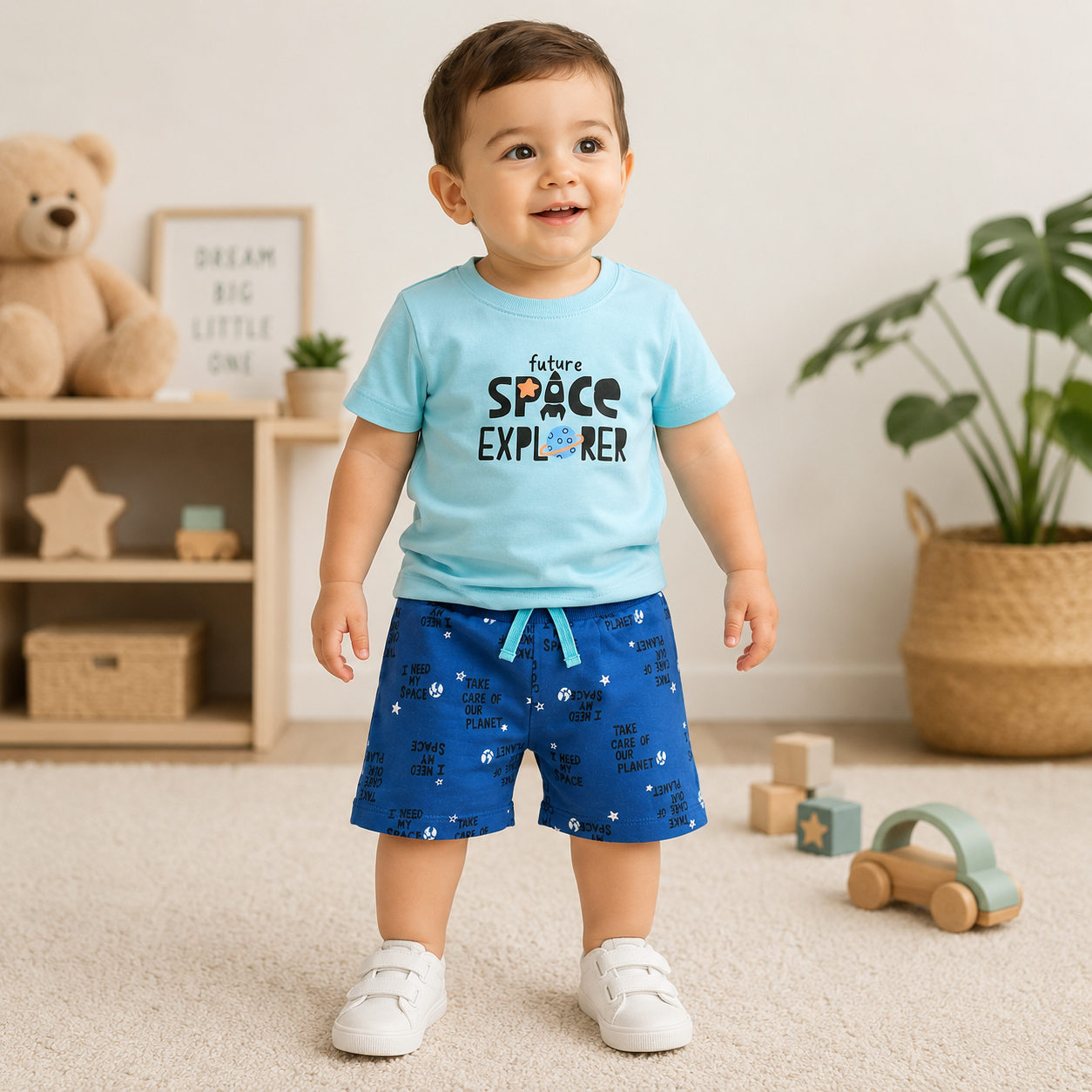 Future Space Explorer Summer 3pcs Set | Size 12-18M