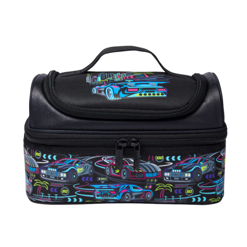 Smiggle Lunch Bag Racing Car | 24.5×15.5×15cm