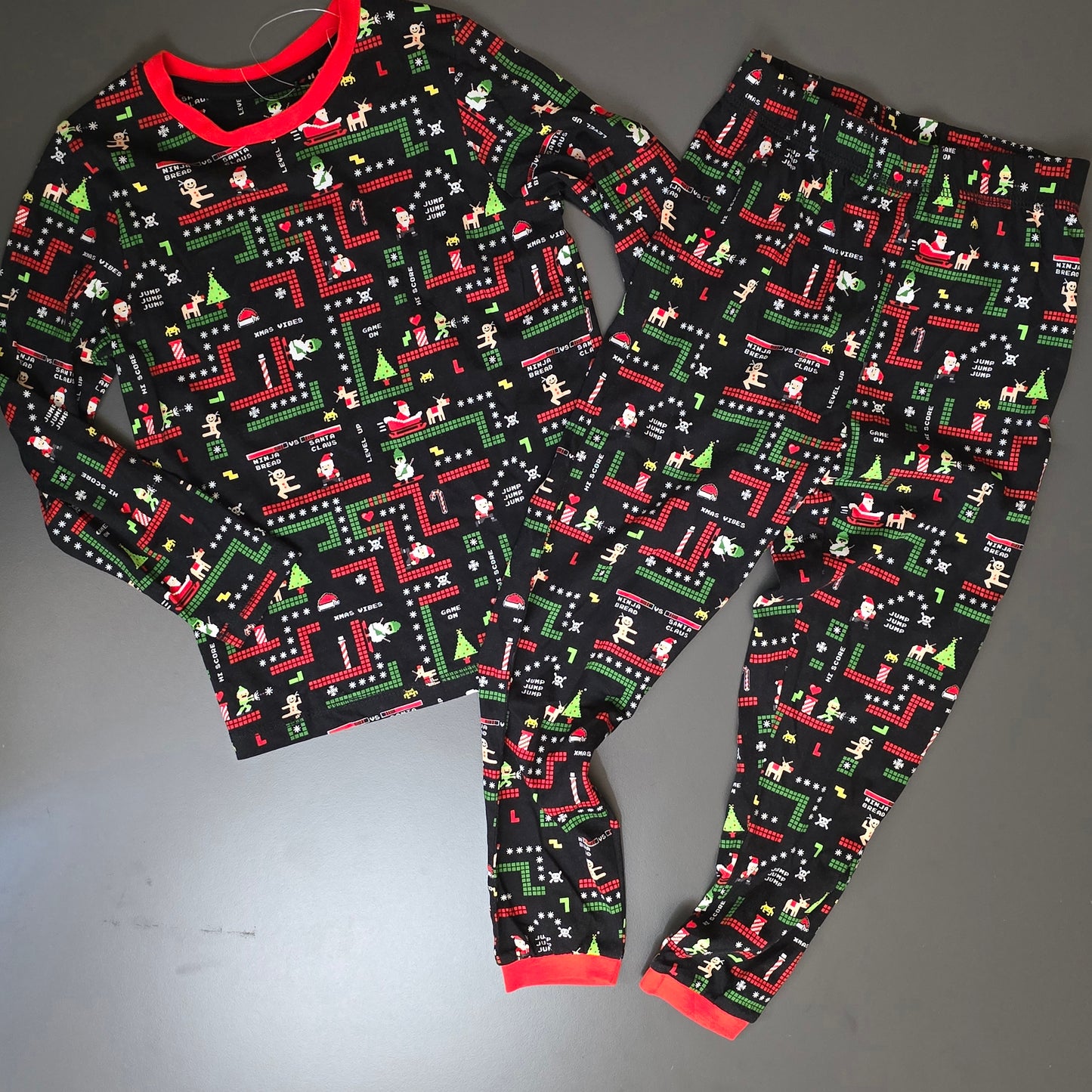 Christmas Pijama Game Design George 6-7y