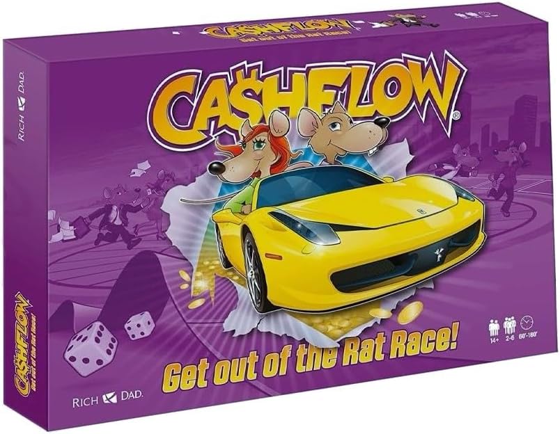 CashFlow " Get Out Of The Rat Race! " - Board Game | 14+