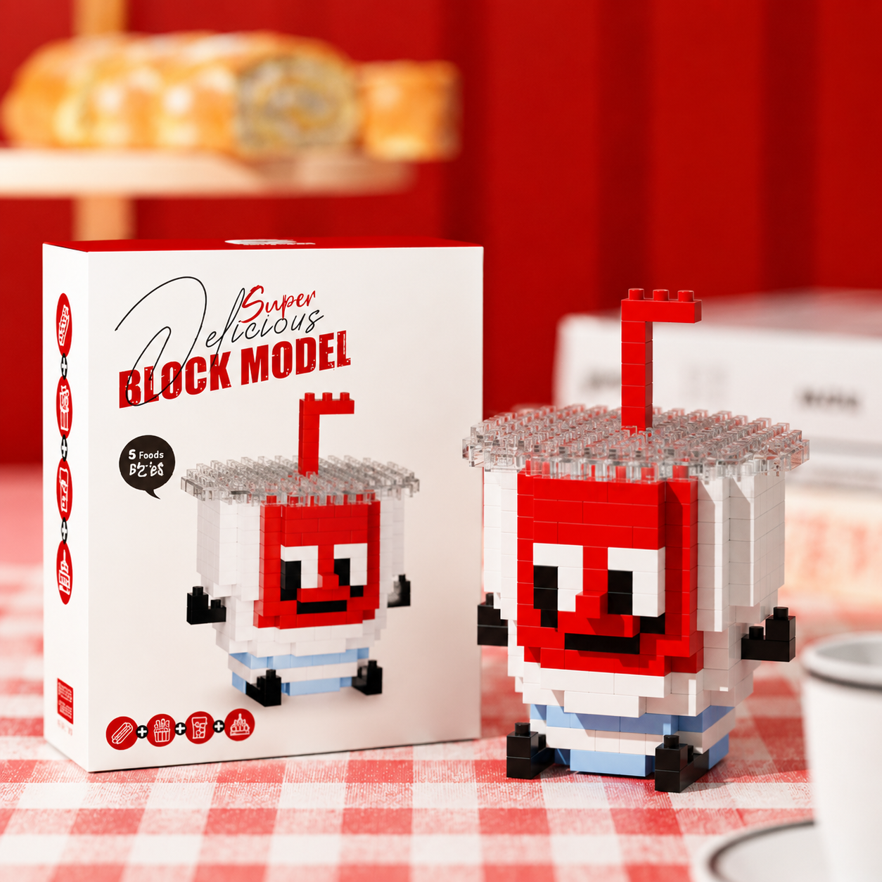 Super Delicious Food Series Mini Block Building Sets Collection |8+