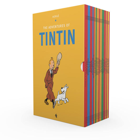 The Adventures Of TINTIN - 23 Books Set A4 | Soft Cover | 7+
