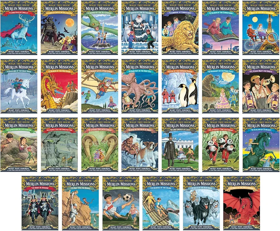 Magic Tree House - Merlin Missions - 27 Books Set | Soft Cover
