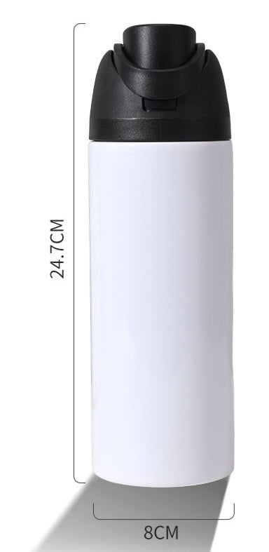 Owala Bottle Stainless Steel Free Sip Leak-proof White & Black 710-950ml