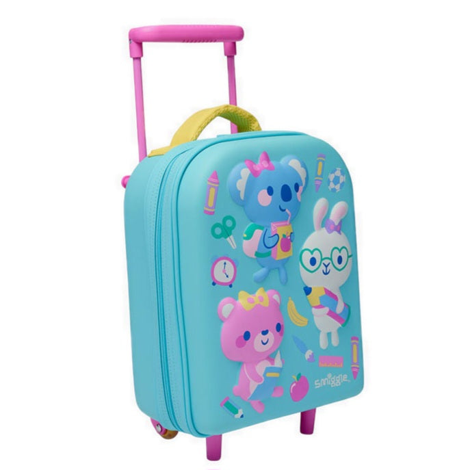 Smiggle Trolley Bag - Mini - Hardtop | Cute Bear | 36cm