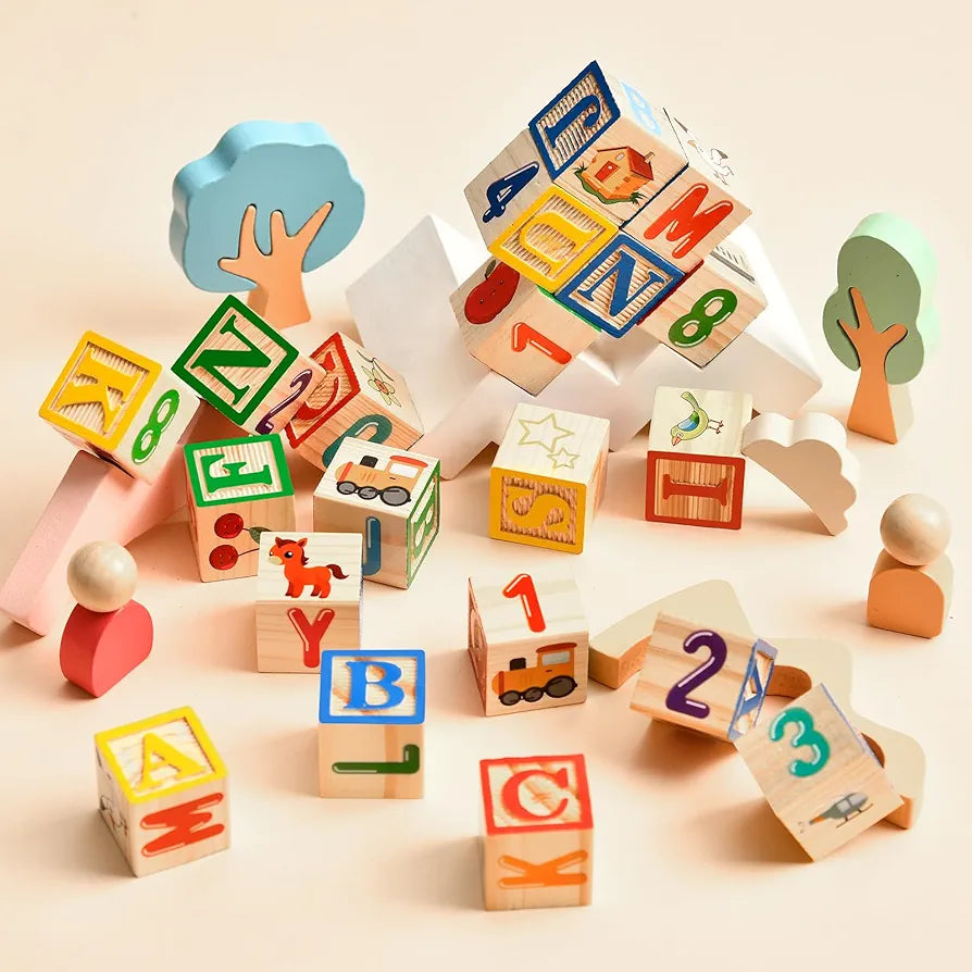 Matching Letter Game Alphabet Puzzle Reading Spelling | Early Learning Toy | 3+