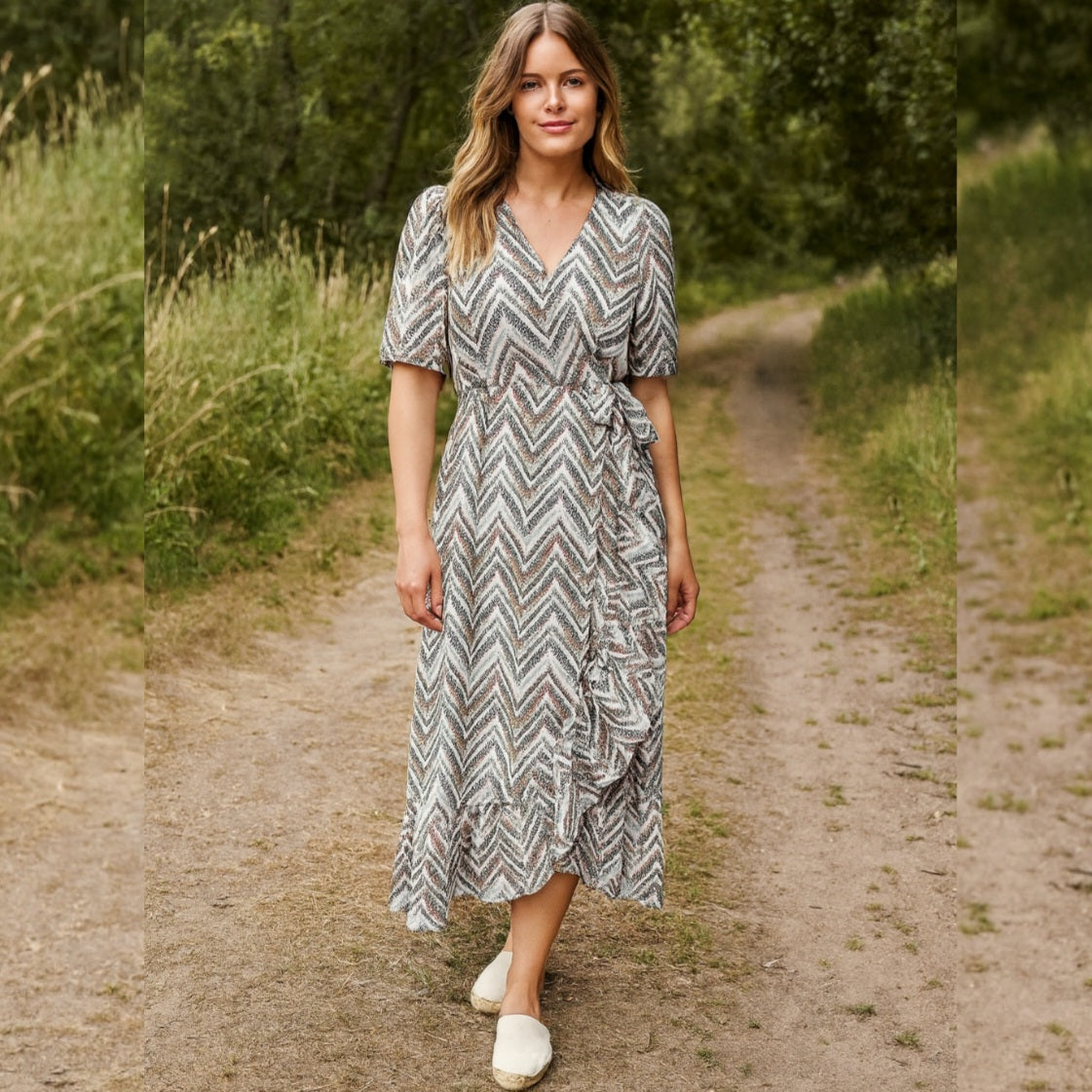 Long Dress For Women V Neck Brand:Only Size M