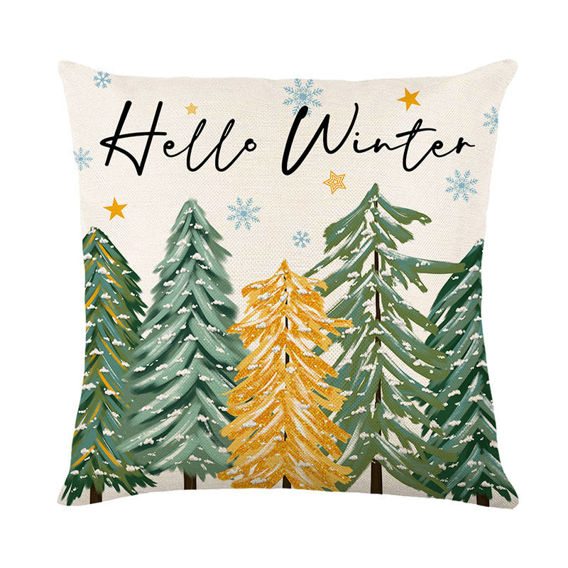 Christmas Decorative Cushion with Filling | 45×45 cm