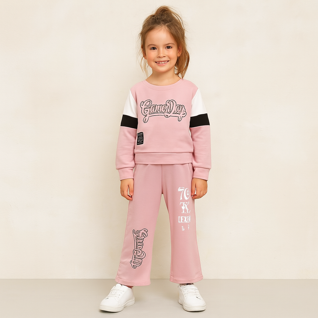 Outfit For Girls Game Day Set Of 2pcs Size 4-10y