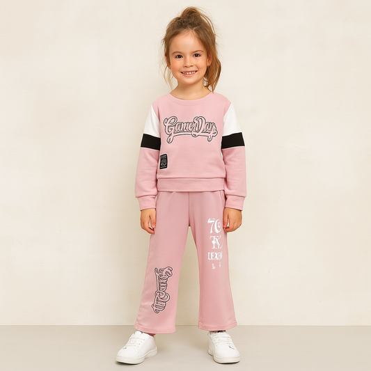 Outfit For Girls Game Day Set Of 2pcs Size 4-10y