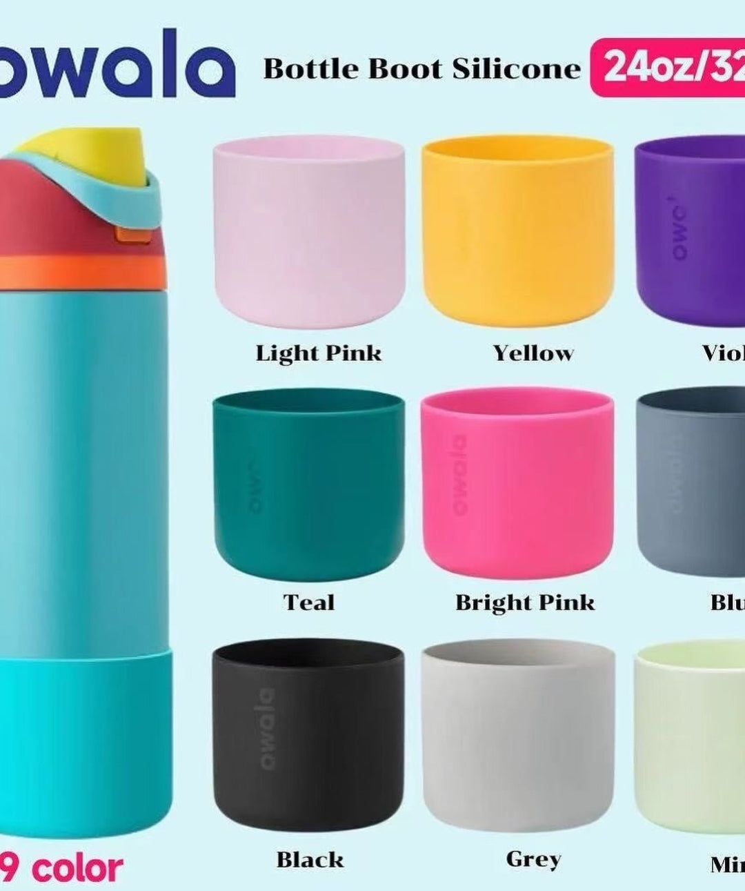 Owala Bottle Boot Protective Case