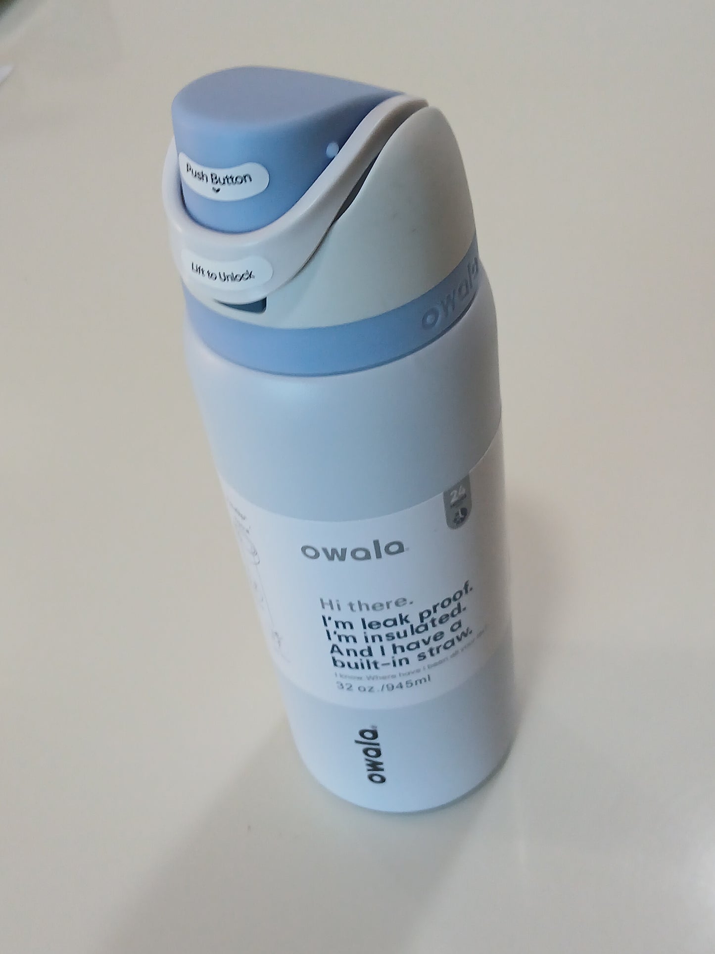 Owala Bottle Stainless Steel FreeSip Leak-proof | Blue Sky | 710-950ml